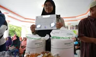 Bantuan Pangan Sidoarjo 2026 Disalurkan, 594 Keluarga di Candi Terima Beras dan Minyak Goreng