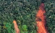 Membaca Jejak Galodo Arosuka dari Udara, Longsor Diduga Berawal di Lereng Talang