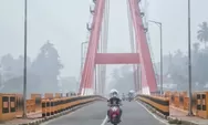 Kabut Asap Makin Pekat di Dharmasraya, Bantuan 50.000 Masker Segera Dibagikan ke Warga
