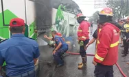 Bus EPA Star Terbakar di Bandar Buat Padang, 22 Penumpang di Dalam