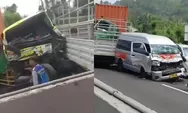 Kecelakaan Karambol di Tol Cipularang, Berawal dari Truk yang Diduga Alami Rem Blong