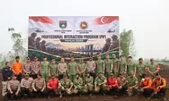 Pangdam XIX/Tuanku Tambusai dan Delegasi Singapore Army Tinjau Inovasi Penanggulangan Karhutla di Kampar