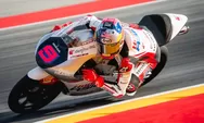 Bikin Deg-degan! Veda Ega Pratama Lolos ke Q2 Moto3 Mandalika