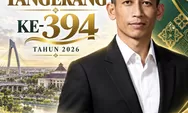 Fahrur Rozi Ucapkan Selamat Hari Jadi Kabupaten Tangerang ke-394 Tahun 2026