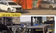 Empat Mobil Hangus di Parkiran TIS Square, Damkar Ungkap Titik Awal Api dari BMW