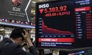 IHSG ANJLOK 8,01 Persen, BEI Terapkan Trading Halt Usai Pengumuman MSCI