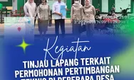 Kantor Pertanahan Kabupaten Serdang Bedagai Tinjau Lapang Terkait Permohonan Pertimbangan Teknis Pertanahan Di Beberapa Desa