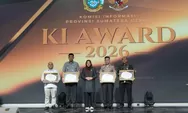 Kapolda Sumut Raih Penghargaan Achievement Person, Polda Sumut Predikat Informatif di KI Award 2026