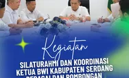 Kantor Pertanahan Kabupaten Serdang Bedagai Tenerima Kunjungan Silaturahmi Dan Koordinasi Ketua Badan Wakaf Indonesia