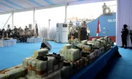 Kapolri Tegaskan Perang terhadap Narkoba, 1,16 Ton Ketamin Disita dari Kapal Asing
