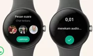 Pesan Instan di Pergelangan Tangan: WhatsApp Hadir di Smartwatch WearOS