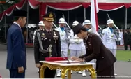 Anak Eks Kapolri Idham Azis, Adhi Makayasa, Dilantik Jokowi sebagai Perwira TNI-Polri