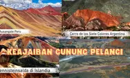 Keajaiban Gunung Pelangi: Eksplorasi Fenomena Alam yang Menakjubkan di Zhangye-Danxia Geological Park, China