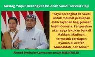 Menag Yaqut Cholil Qoumas Cek Persiapan Akhir Layanan Jemaah Haji Indonesia di Arab Saudi: Mengejar Kesiapan Optimal untuk Perjalanan Suci