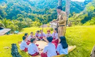 Kisah Inspiratif dari Daerah 3T, Meningkatkan Literasi di Alam  Terbuka Kalimantan Utara bersama Sang Rainbow