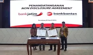 Kolaborasi Bank Jatim dan Bank Banten Bersiap Bentuk Kelompok Usaha Bank