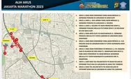 Ini Peralihan Lalin Saat Jakarta Marathon Hari Minggu