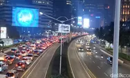 Jalan Jenderal Sudirman Macet Parah Jelang Konser Coldplay di GBK, Ini Rekayasa Lalu Lintasnya