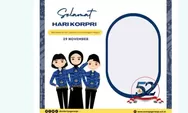 Link Twibbon Memperingati Hari Korpri ke-52 dengan Tema 'Korprikan Indonesia' dan Cara Menggunakannya
