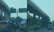 Rombongan Habib Riziq Terobos Jalan Tol Naik Motor, Polisi Akan Tindak Tegas