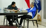 Erick Thohir Temui Zulkifli Hasan di Kediamannya, Ini yang Dibahas 