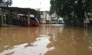 Hujan Deras Picu Banjir di Lebak Bulus Jakarta Selatan, BPBD DKI Jakarta Lakukan Tanggap Cepat