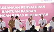 Mendag Zulhas Serahkan Bantuan Pangan di Kota Salatiga, Bersama Presiden Jokowi
