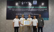 ALVA Capai Standar ISO 9001 dan ISO 14001 sebagai Komitmen Utama dalam Mutu dan Berkelanjutan