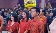 Gibran, Kaesang Hingga Grace Natalie Datang ke Perayaan Imlek di Glodok