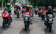  Touring Kota Bersama PT WMS dan Komunitas Honda CBR, Wujudkan Semangat Guyub Rukun