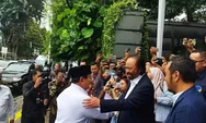 Prabowo Kunjungi NasDem Tower, Surya Paloh Sambut dengan Gelar Karpet Merah