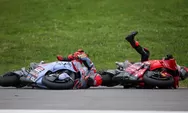 Ditabrak Alex Marquez, Bagnaia: Leher Sakit Luar Biasa