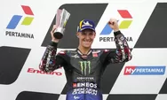 Indonesian MotoGP 2024 : Fabio Quartararo Optimistis di Sirkuit Favorit, Lanjutkan Tradisi Podium