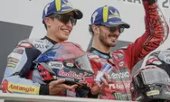 MotoGP 2025 : Dengan Pembalap Bagnaia dan Marc Marquez, Ducati Diprediksi Bakal Dominan