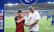 Hyundai Motors Indonesia Serahkan Penghargaan Goal of The Month kepada Ryo Matsumura