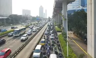 Lalu Lintas Jakarta Masih Lancar Usai Libur Lebaran, Diprediksi Normal Kembali Lusa