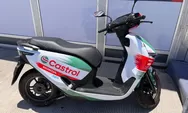 Luca Marini dan Johann Zarco Gunakan Motor Listrik Honda CUV e: di Paddock Mandalika