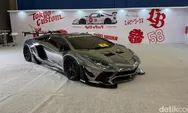 Lamborghini Aventador Chrome Milik Raffi Ahmad Curi Perhatian di IMX 2025
