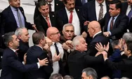 Ricuh di Parlemen Turki, Legislator Saling Jotos saat Pelantikan Menteri Kehakiman Baru