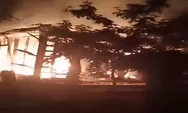 Rumah Kayu di Margoyoso Pati Jawa Tengah Ludes Dimakan Api, Kebakaran Terjadi Akibat Anak dengan Gangguan Mental