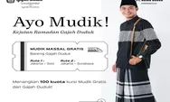 Program Mudik Gratis 2024 Bareng Sarung Gajah Duduk, Cek Syarat dan Ketentuan Berlaku, Yuk Simak Lebih Lengkap!