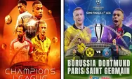 Jadwal TV SCTV, Rabu 01 Mei 2024: Ada Semifinal Liga Champions, Borussia Dortmund VS Paris Saint Germain!