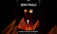 Jadwal TV SCTV, Kamis 02 Mei 2024: Ada Semifinal Liga Europa antara AS Roma VS Bayern Leverkusen!
