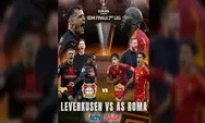 Jadwal TV SCTV, Kamis 09 Mei 2024: Ada Semifinal Leg 2 Liga Europa, Bayer Leverkusen vs AS Roma