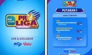 Jadwal TV Moji, Jumat 10 Mei 2024: Jangan Lewatkan Putaran Pertama Seri Palembang, PLN Mobile Proliga 2024!