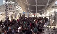 Pertama Kali! Warga Gaza Tunaikan Ibadah Sholat Jumat, Setelah Pasukan Israel Menarik Diri dari Wilayah Jabalia