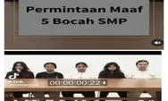 Momen Klarifikasi 5 Bocah SMP Justru Jadi Bomerang, Netizen: Biar Kapok, Kirim ke Palestina atau Tidur di Rumah Besi?  