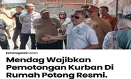 Keputusan Menteri Perdagangan Wajibkan Aturan Pemotongan Hewan Kurban di Rumah Potong Resmi, Netizen: Lama Lama Jadi Overstatement  