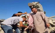 Potret Warga Gaza Rayakan Momen Bahagia Sambut Idul Adha 1445 H, Netizen: Kurban Penuh Pengorbanan