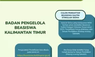 Khusus KTP Kalimantan Timur: Yuk Intip Beasiswa Kaltim Stimulan dari Pemerintah Provinsi Kalimantan Timur!